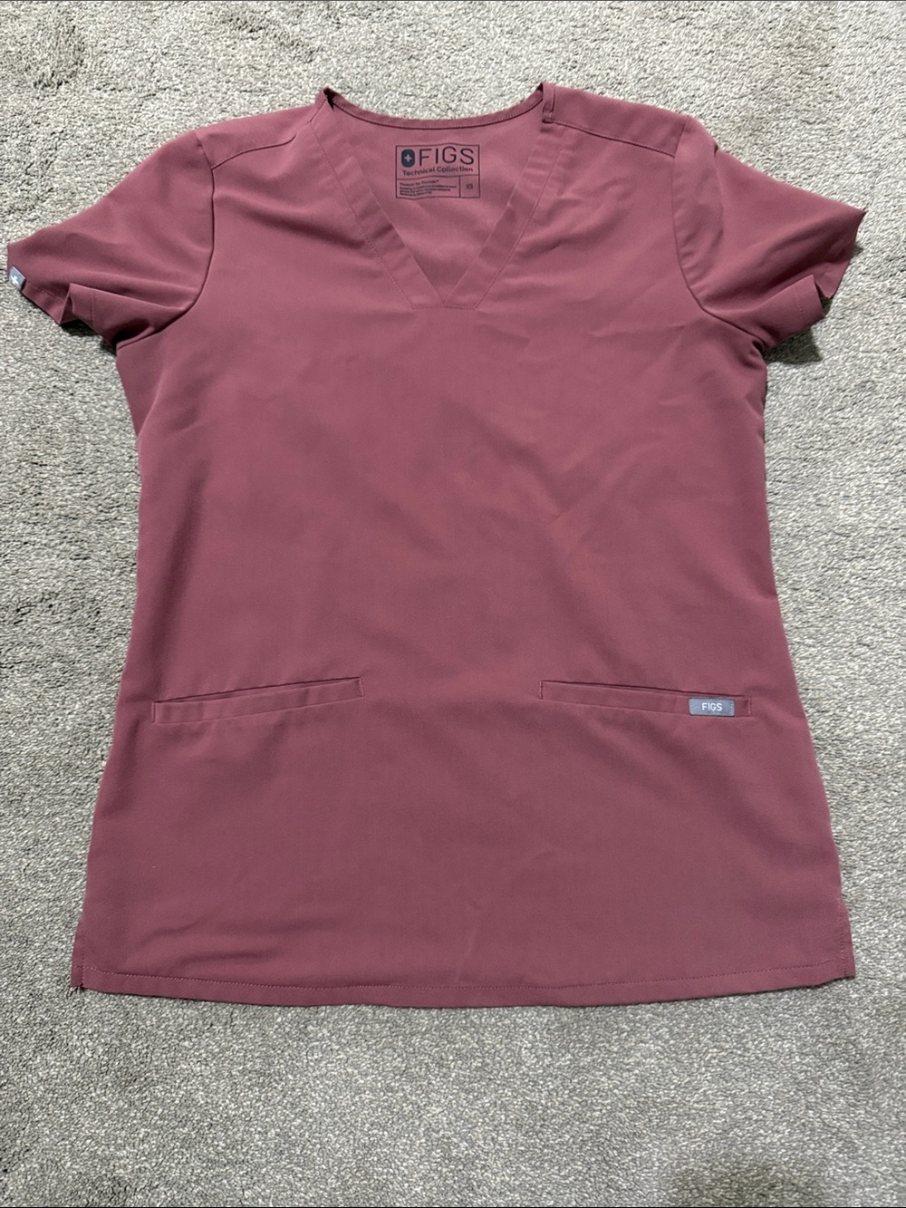Figs Casma Scrub Top